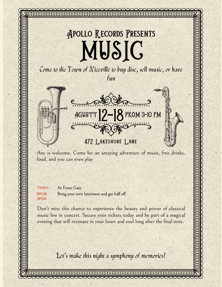 Origanl Flyer